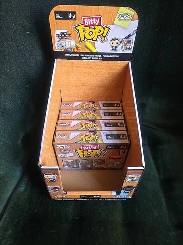 Funko The Office Bitty Pop! Mini Figures Complete 16 Figure Set WITH DISPLAY BOX