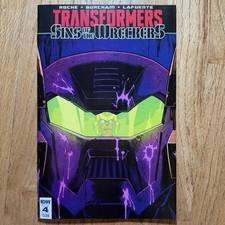 Transformers Sins Of The Wreckers #4 HTF RARE IDW Comics 2016 NM Scarce
