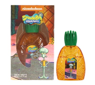 NICKELODEON SPONGEBOB SQUAREPANTS SQUIDWARD FOR BOYS-1.7 OZ/50 ML EDT SPRAY-RARE