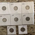Mercury Dimes Lot Of 8 Inc. 1923 S,24 S, 26 S, 42 S