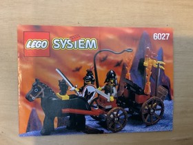 LEGO Castle: Bat Lord's Catapult (6027) - Complete w Instructions - no box