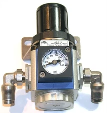 Nitra AR-213 1/8" Air Regulator Embedded Gage Mounting Bracket 20-130 psi