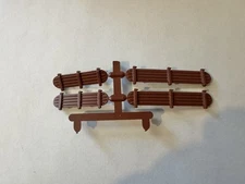 Lot of 4 Athearn HO Scale Covered Hopper Oval Brown Hatches - Replacement Parts