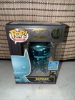 Funko Pop Heros Batman #144 2019 Summer Convention Blue Chrome Figure