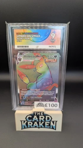Pokémon TCG Umbreon Vmax Ace 9