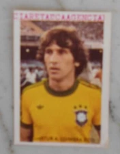 ARTUR COIMBRA ZICO #84 Futbol/Soccer Cards Spain´82/NARANJITO/Venezuela Reyauca