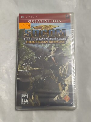 SOCOM US MARINEROBBEN FIRETEAM BRAVO - PSP ~ Brandneu & versiegelt