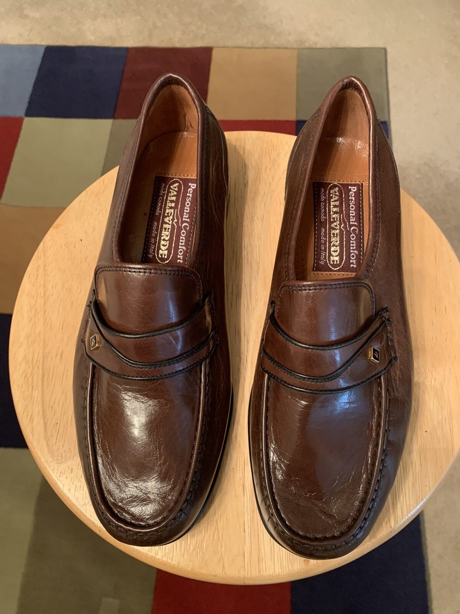 NWOB Valleverde Extra Personal Comfort Brown Men display picture 3