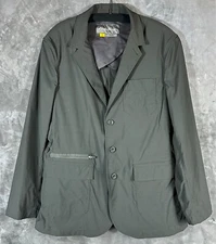 Eddie Bauer Men's Green 3 Button Stretchy Jacket sz 44 (14954)