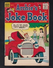 Archie Comics ARCHIE'S JOKE BOOK #36 1958 FN/VG!