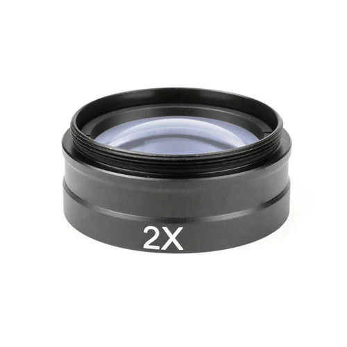 0.3X 0.5X 0.75X 1.5X 2X Auxiliary Objective Barlow Lens 42mm Stereo Microscope - Picture 7 of 20