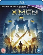 X-MEN Days of Future Past 2014 3D 2D Blu-Ray BRAND NEW USA Compatible