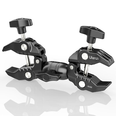 Ulanzi R096 Double Super Clamp for Camera Action Camera Phones