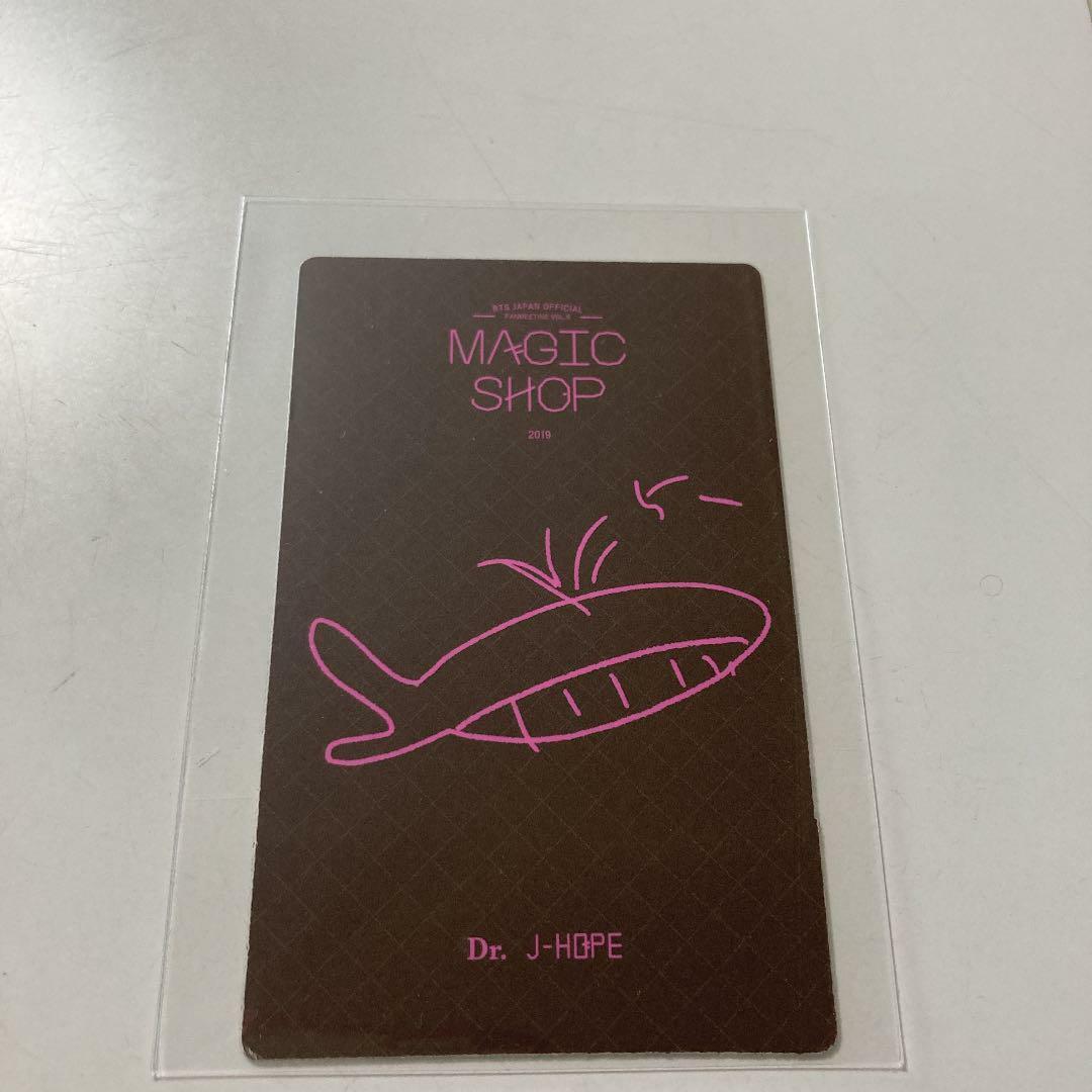 BTS JAPAN OFFICIAL FANMEETING VOL.5 MAGIC SHOP DVD Limited Photo Card PC