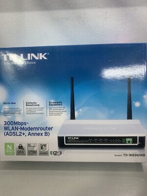 TP-Link | TD-W8961NB | WLAN-Modemrouter | ADSL2+ | Annex B