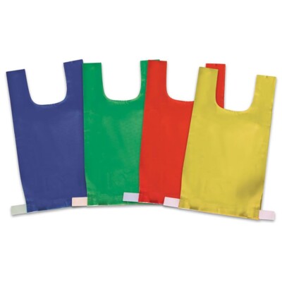 Sport Schule Trainingslätzchen Kinder Baumwolle Fußball - 10er Pack - viele Farben