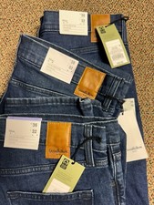  3 Pairs Goodfellow 36x32 Total Flex Blue Denim Slim Fit Jeans NWT Stretch