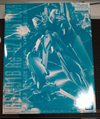 MASTER GRADE (MG) RGZ-91B Re-GZ CUSTOM 1/100 scale Gundam Plastic