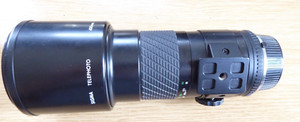 Sigma 400mm f/5.6 Telephoto Manual Focus Lens for c contax y yashica c/y