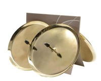 4 StüCk Adventskerzenhalter 8Cm Gold Kerzenhalter Advent Kerzen Adventskranz