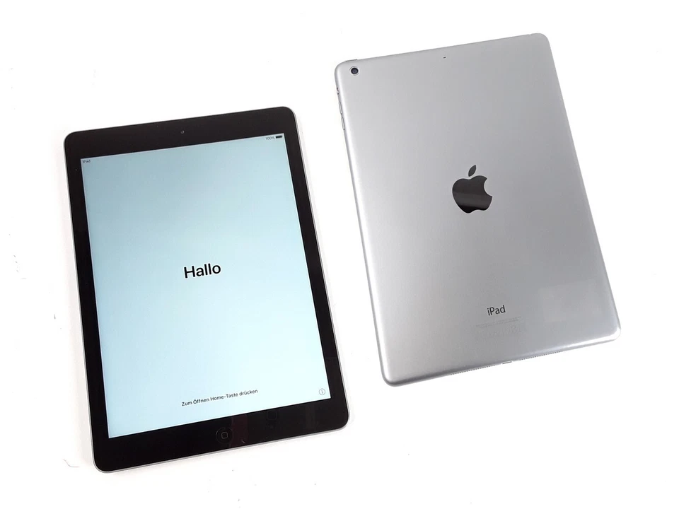 Apple IPAD Air 1. Génération A1474 16GB WLAN 9,7 '' Retina Multi-Touch Space - Photo 2/4