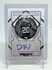 2020 Panini National Treasures DAMON ARNETTE RC Purple Auto 37/50 Raiders