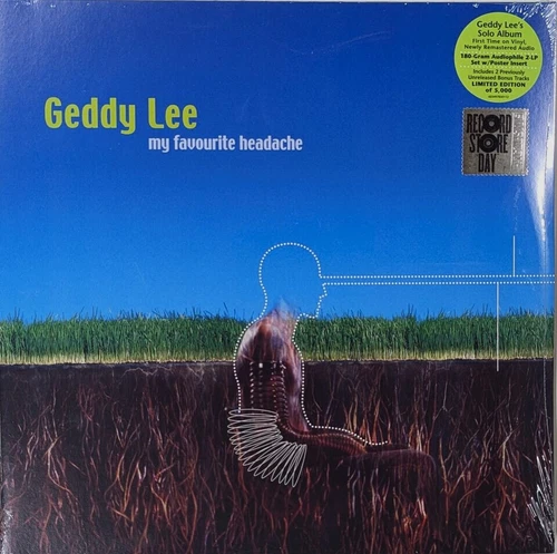 GEDDY LEE (RUSH) My Favourite Headache SEALED RSD 2 LP+POSTER Limit Ed 5000 FShp