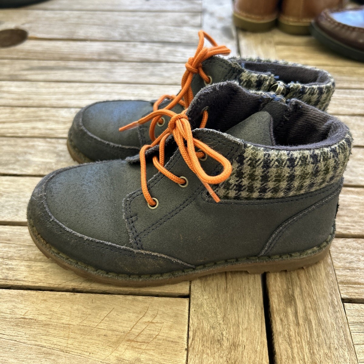 uggブーツ Ugg Booties Boots Boys 12 Laces Zip Up Blue/orange | eBay