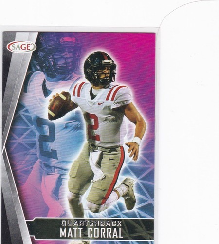 2022 Sage Hit #123 Matt Corral RC Rookie
