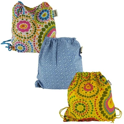 Sunsa Mädchen Turnbeutel Rucksack, Kinderrucksack, Stoffbeutel mit Kordelzug