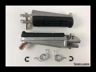 Cales Pieds Pilote pour YAMAHA MT09 TRACER 900 de 2014 2015 2016 2017 2018 2019 - Photo 1/4