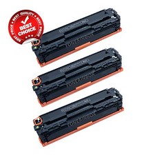 3x CF210A 131A Black Compatible Toner For LaserJet Pro 200 M251n M251nw M276n
