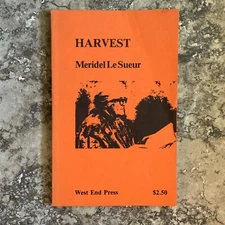 Harvest By Meridel LeSueur Signed Proletarian Fiction Minnesota Radical
