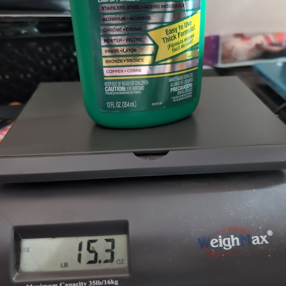 Noxon 7 Metal Polish MultiPurpose Liquid 12 oz Discontinued