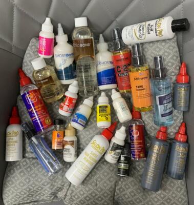 Ghost Bond, Salon Pro, Chic Bond, Milnrow, Walker, Bold Hold, Ebin Spitze Perückenkleber