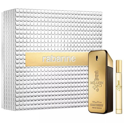 Paco Rabanne 1 Million Eau de Toilette Spray, Regular Size, 3.4 fl oz