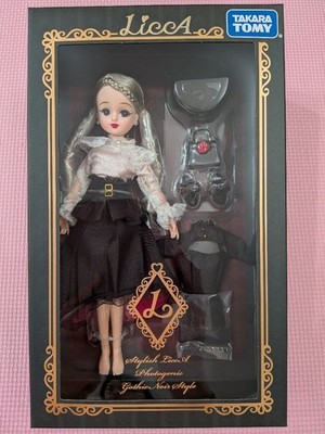 Licca chan Stylische Puppe Gothic Noir Style Photogenic Neo Body Takara Tomy