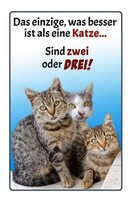 Holzschild 18X12 Cm Einzige Was Besser Ist Als Katze Tier Haustier Deko Geschenk