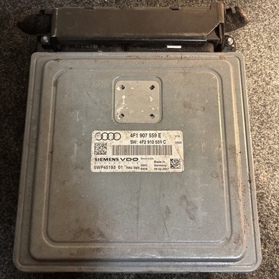 4F1907559E Audi A6 V6 07-08 Engine Control Unit ECU ECM PCM Module 2B6 843 B7