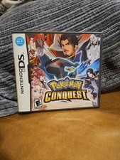 Pokemon Conquest Nintendo DS 3DS Game Case and game NO MANUAL Tested