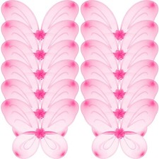 12 Pcs Butterfly Fairy Wings Butterfly Wing Dress up Party Costume Accessory ...