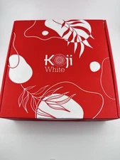 Koji White Kojic Acid Skin Brightening Set - Body Wash, Soap Bars, Body Lotion