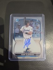 2023 Bowman Draft - Chrome Prospect Autographs Kemp Alderman #CDA-KA (AU, RC)