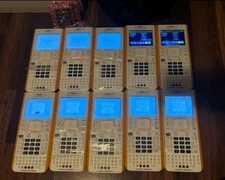 TI Nspire CX II Graphing Calculator Pack X 10 W/ Charging Dock Texas Instrument.