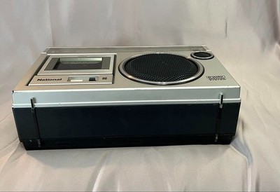 National Panasonic RX-1650 AM FM Radio Tape Portable Cassette