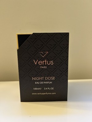 Vertus NIGHT DOSE 3.4 Oz Eau de Parfum Spray ~Unisex~REDUCED $10.00