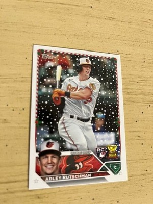 2023 Topps Holiday Adley Rutschman #H50 Metallic Baltimore Orioles