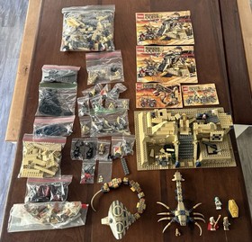 LEGO Pharaoh's Quest: Scorpion Pyramid (7327)  (7325) (7306) Lot amset Ra Anubis