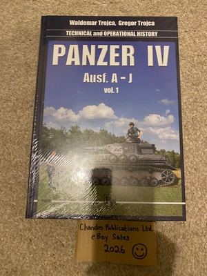 #ad #ad Technical and Operational History: Panzer IV Ausf. A J vol.1 Waldemar Trojca GBP 150.00