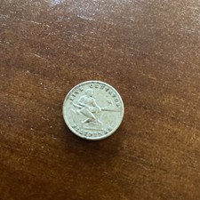 Philippines 1944 Nickel-Brass 5 Centavos. WWII Era. 